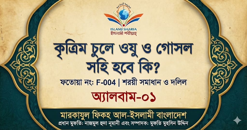 প্রশস্তি মেহেদী বা পলিশের ওপর ওজু হবে কি?